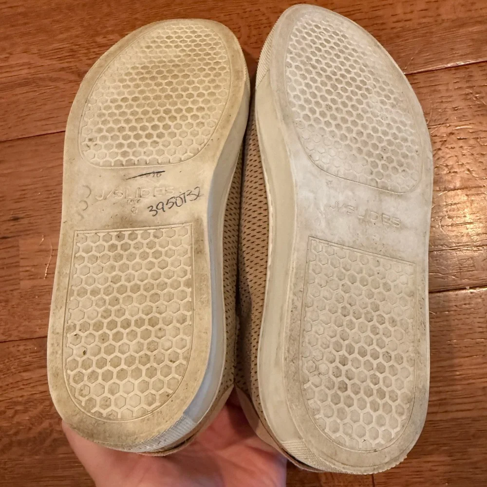 Tan Slip-On J/Slides NYC Sneakers